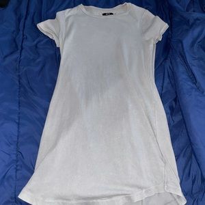 light acid wash grey/blue t-shirt dress